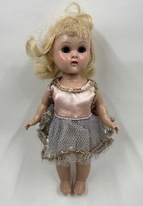 Vintage Vogue GINNY DOLL Strung 1952 MARGIE #28 Kindergarten Serie blau - süß - Bild 1 von 8