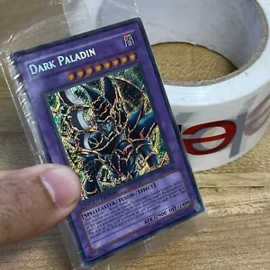 Yugioh Dark Paladin DMG-001 Secret Rare Limited ED. *SEALED* Factory Marks - Picture 1 of 6