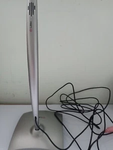 Labtec Microphone Wired. Plug in. Silver. Adjustable Angle On Base. - Bild 1 von 4