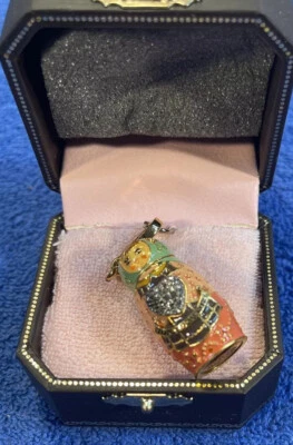 NEW Juicy Couture Russian Nesting Doll Matryoshka Charm YJRU2428 Authentic - Image 1 of 4