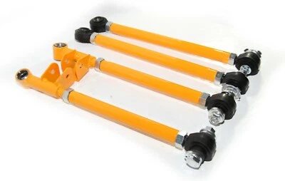 Kits de eslabones laterales traseros NARANJA para 02-07 Subaru Impreza WRX/STi GDA GDB Foto 1 de 4