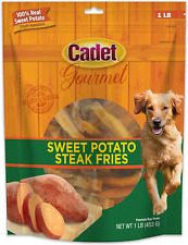 Gourmet Sweet Potato Fries Dog Treats - Healthy & Natural Sweet Potato Dog Train