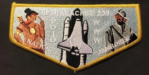 SEMIALACHEE OA LODGE 239 BSA SUWANEE RIVER FL 2010 JAMBOREE NASA ASTRONAUT FLAP - Imagen 1 de 2