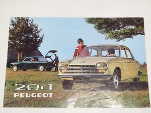 Automobile Documentation - Peugeot 204 Brochure - Picture 1 of 2