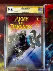 Army Of Darkness #2 CGC 9.6 Signed "Ash" By Bruce Campbell - Picture 1 of 3