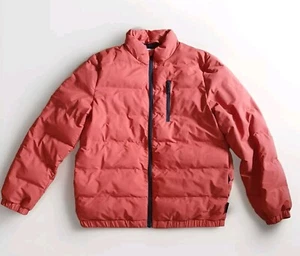 H&M Jungen Pufferjacke Gr 152 Kinder Jacke Gefüttert Rost Rot Orange Braun - Bild 1 von 10