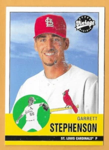 GARRETT STEPHENSON ST. LOUIS CARDINALS #204 - UPPER DECK VINTAGE NM-MT 2001 - Picture 1 of 2