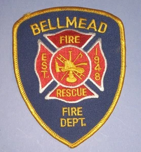 Bellmead Fire Dept Patch - Texas - 3 1/2" x 4 1/2" - Picture 1 of 1
