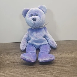 Clubby II Ty Beanie Baby 1999 P.E. Pellets, Missing Swing Tag - Picture 1 of 5