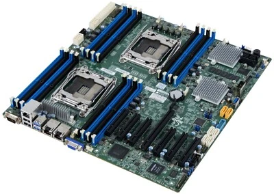 Server Motherboard Supermicro X10DRH-C Dual Socket 2011-V3 16xDDR4 Eatx - Image 1 of 3