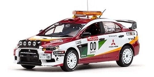 1/43 Vitesse 43442 L/E Mitsubishi Lancer Evo 2008 Japan Car #00 Miyoshi  Hayashi - Image 1 of 4