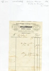 Paris VII ème 8 Rue de Bourgogne - Crémier Glacier - Comte de Nicholaï 1865 - Bild 1 von 1