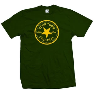 Youth Custom Original Inverse T-Shirt Personalize Born Raised Made in Girls Boys - Picture 1 of 53