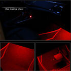 1 Pc Red Led Car Interior Accessories Floor Decora Atmosphere Strip Lamp Lights