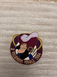 2004 Disney Cruise Line Villainous Voyage Captain Hook LE pin - Picture 1 of 2