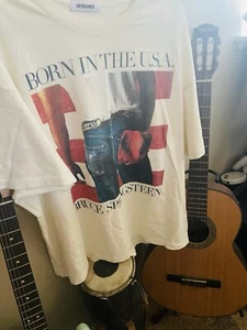 Bruce Springsteen - "Born In The USA" World Tour '84-85 - White/Vintage/ - Bild 1 von 7