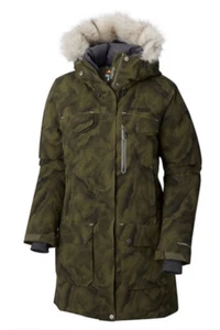Nueva chaqueta de plumón Columbia Titan Pass TurboDown para mujer $550 Omni Heat mediana - Imagen 1 de 12