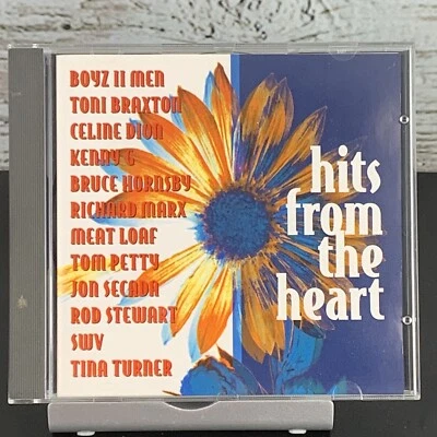 Hits from the Heart [CD 1995] Boyz II Men Toni Braxton Celine Dion Music Album - Image 1 of 4