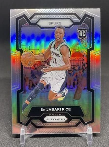 Sir’Jabari Rice 2023-24 Panini Prizm Rookie Card RC SILVER PRIZM #299 - Picture 1 of 2
