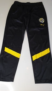 PUMA AFL Size Large Men's Richmond Tigers Black Track Pants L New & Tags - Picture 1 of 11
