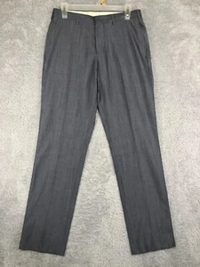 Brooks Brothers Red Fleece Pants Men's 30x30 Gray Wool Blend Dress - Picture 1 of 19