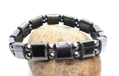 MARKENLOS Starkes magnetisches Hämatit Armband Titan Therapie Herren Arthritis Relief Band