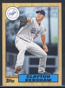 2012 Topps 1987 Mini Clayton Kershaw Los Angeles Dodgers - Picture 1 of 2