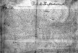 Inglaterra 1628 La Petición del Derecho Estampado cartel - Imagen 1 de 1