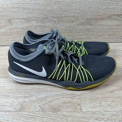 Nike Dual Fusion TR Hit Running Shoes Womens Size 8 Green Neon White 844966-999 - Image 1 of 4