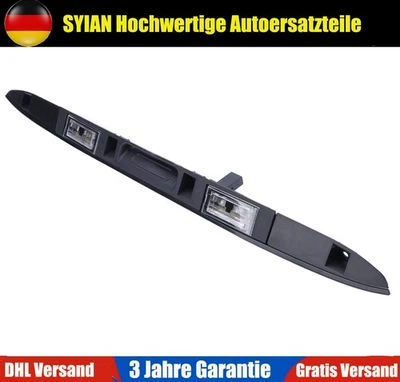 Für BMW X5 E53 01-06 Griffleiste Taster Heckklappe Kennzeichenleuchten Schwarz ~ - Bild 1 von 4