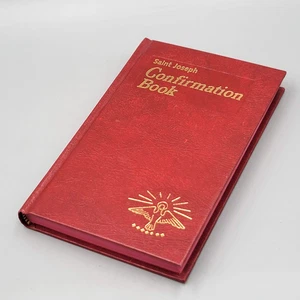 Vtg Confirmation Book Saint Joseph Roman Missal Prayer book 1986 Catholic Church - Imagen 1 de 9