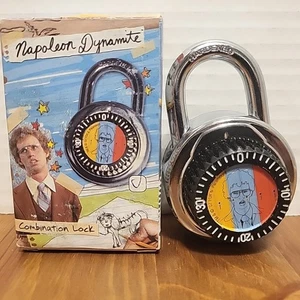 NOS Napoleon Dynamite Vote For Pedro Combination Lock By Giftco School Designs B - Picture 1 of 10