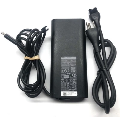 Подлинное зарядное устройство для ноутбука Dell адаптер переменного тока источник питания DA130PM170 0CT1P3 130 Вт USB-C - Изображение 1 из 3