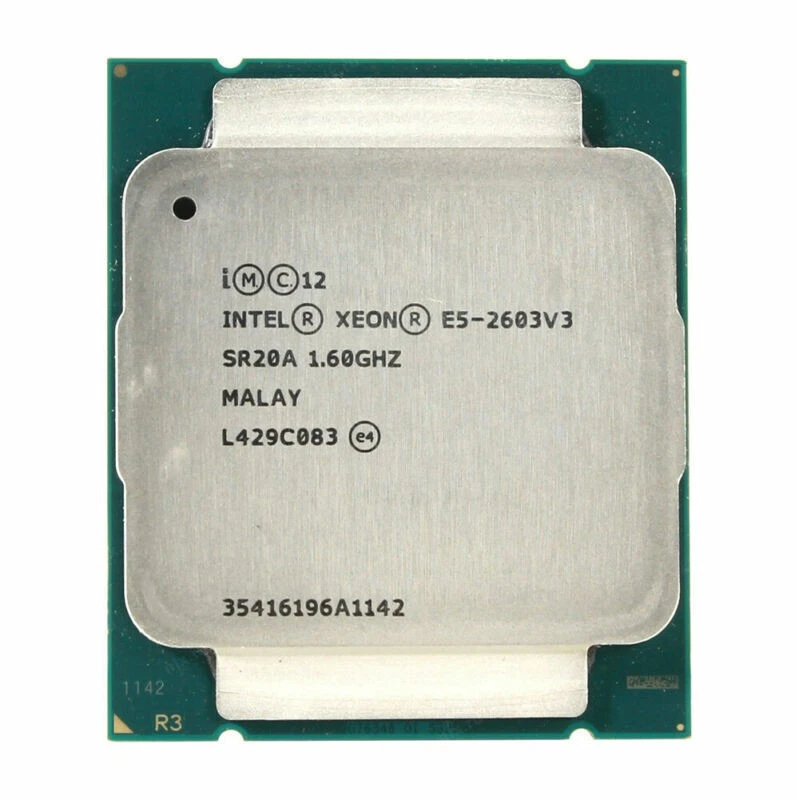 Intel Xeon E5-2603v3 CPU SIX-Core 1.60GHz SR20A 15MB 85W LGA 2011-3 Processor - Image 1 of 1