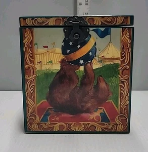 Enesco Ursa the Great Musical Jack-in-the-box  Vintage 1986 - Picture 1 of 8