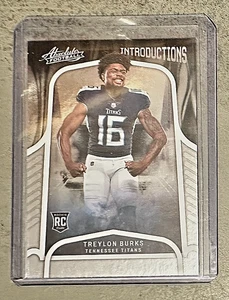 2022 Panini Absolute - Introductions - Treylon Burks - INT-10 - *BW21 - Bild 1 von 1