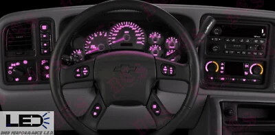 03-06 GM PINK WHOLE TRUCK LED UPGRADE KIT SILVERADO SUBURBAN SIERRA ESCALADE GMC - Image 1 of 4