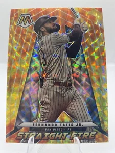 Fernando Tatis Jr. 2022 Panini Mosaic #SF-1 Straight Fire Mosaic Prizm Padres - Picture 1 of 2