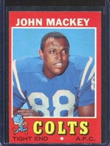1971 Topps Football # 175 John Mackey (EX-MT) Excellent to Mint - Picture 1 of 2