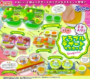 NEW TOYS SPIRITS 2 pieces included! Toro Puru Dessert Mascot Full Comp from JPN - Picture 1 of 12