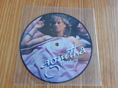 AGNETHA FALTSKOG - CAN'T SHAKE LOOSE / TO LOVE 7"  - UK 1983 PICTURE DISC - ABBA - Image 1 of 3