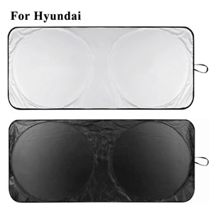 For HYUNDAI Car Large Windshield Cover Sun Shade Foldable Shield Visor Screen