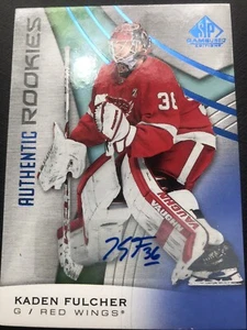 Kaden Fulcher 19/20 SP GU Blue Rainbow Parallel Auto#165! - Picture 1 of 1