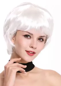 WIG ME UP Ladies Wig Carnival Halloween Short Dense Full White DH1390-ZA68 - Picture 1 of 4