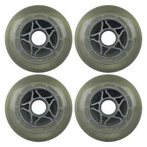 Rodamiento multiuso 77 mm 78A plata transparente 626 (4 ruedas) de ruedas en línea - Imagen 1 de 3