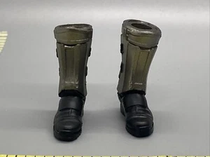 Armor Boots Feet Legs Shoes Classified Fodder GI Joe 6" 1/12 Figure Gung Ho 07 - Picture 1 of 4