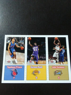 FREE SHIPPING-Prince/Rush/Salmons Rookies-2002/03 Fleer Tradition Basketball-284 - Image 1 of 3