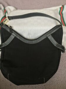 RALPH LAUREN Womens Handbag Nylon Black Clutch