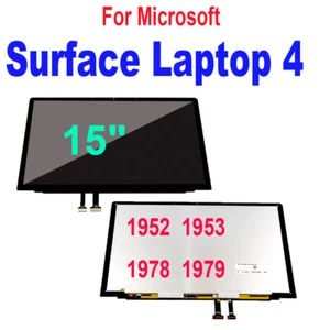 15.6" For Microsoft Surface Laptop 4 1952 1978 LCD Display Touch Screen Assembly - Picture 1 of 4
