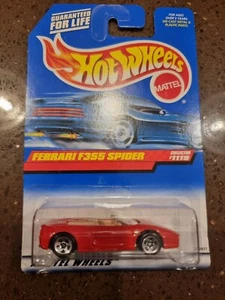 HOT WHEELS FERRARI F355 *SPIDER* 1999 FIRST EDITION 🏆RED *RARE COLLECTABLE* - Picture 1 of 2